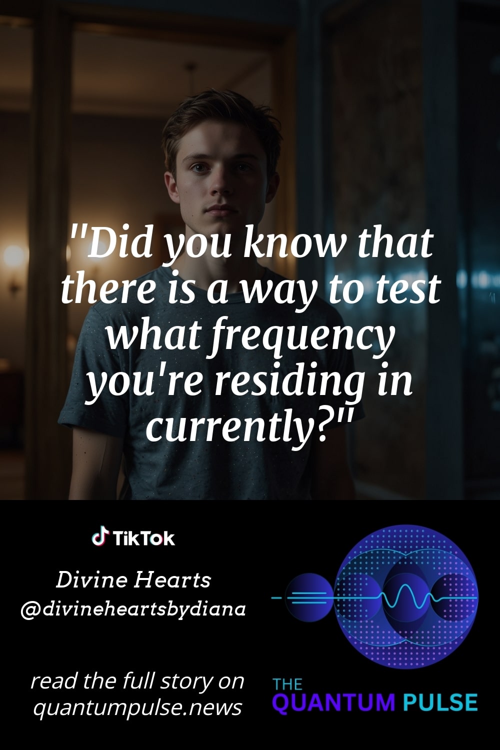 Pinterst Image Did you know that there is a way to test what frequency you're residing in currently?