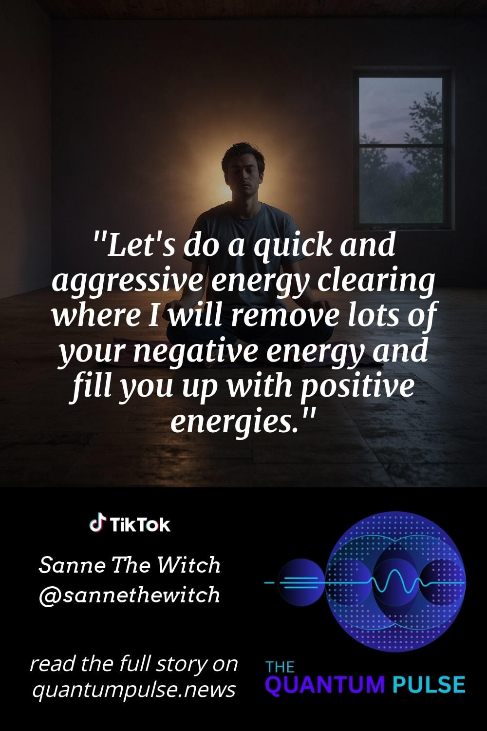Pinterst Image Let's do a quick and aggressive energy clearing where I will remove lots of your negative energy and fill you up with positive energies.