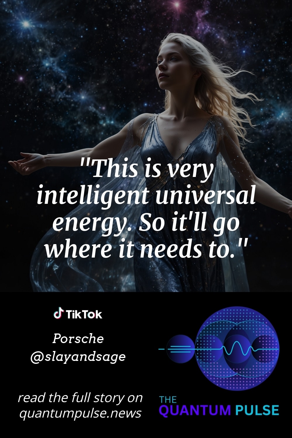 Pinterst Image This is very intelligent universal energy. So it'll go where it needs to.
