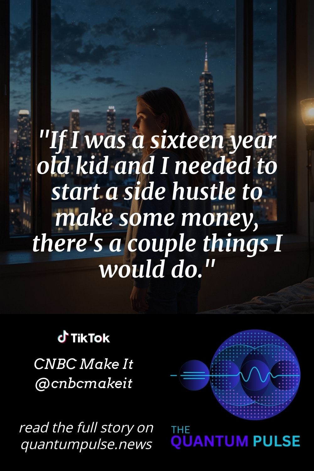 Pinterst Image If I was a sixteen year old kid and I needed to start a side hustle to make some money, there's a couple things I would do.