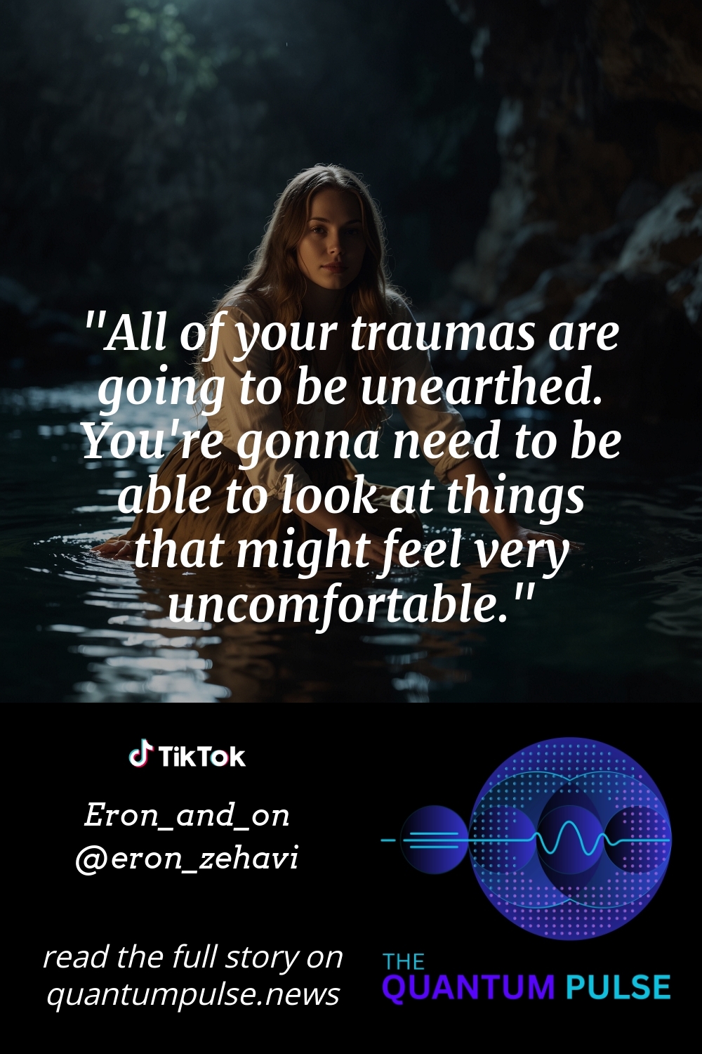 Pinterest Image All of your traumas are going to be unearthed. You're gonna need to be able to look at things that might feel very uncomfortable.