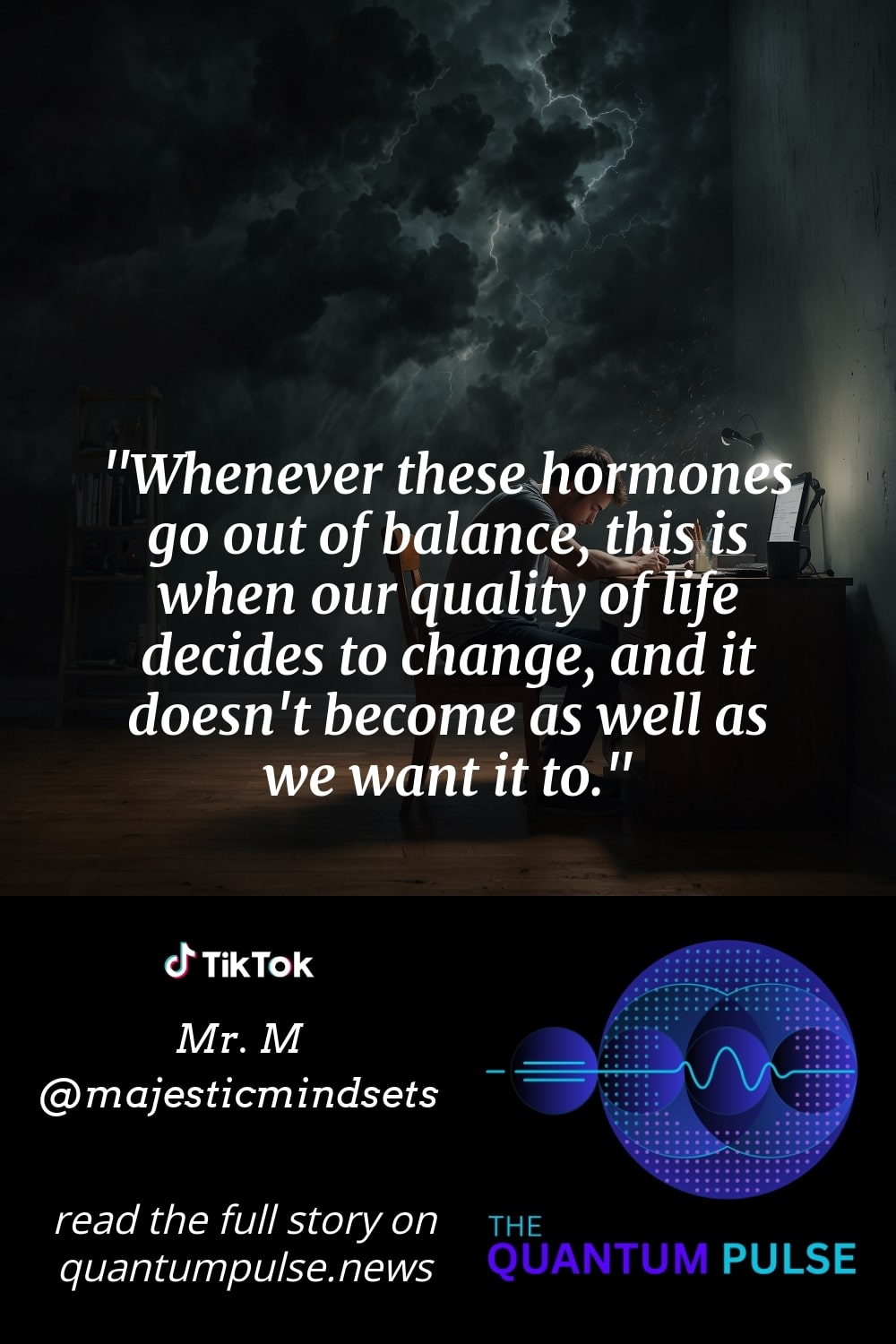 Pinterest Image Whenever these hormones go out of balance, this is when our quality of life decides to change, and it doesn't become as well as we want it to.