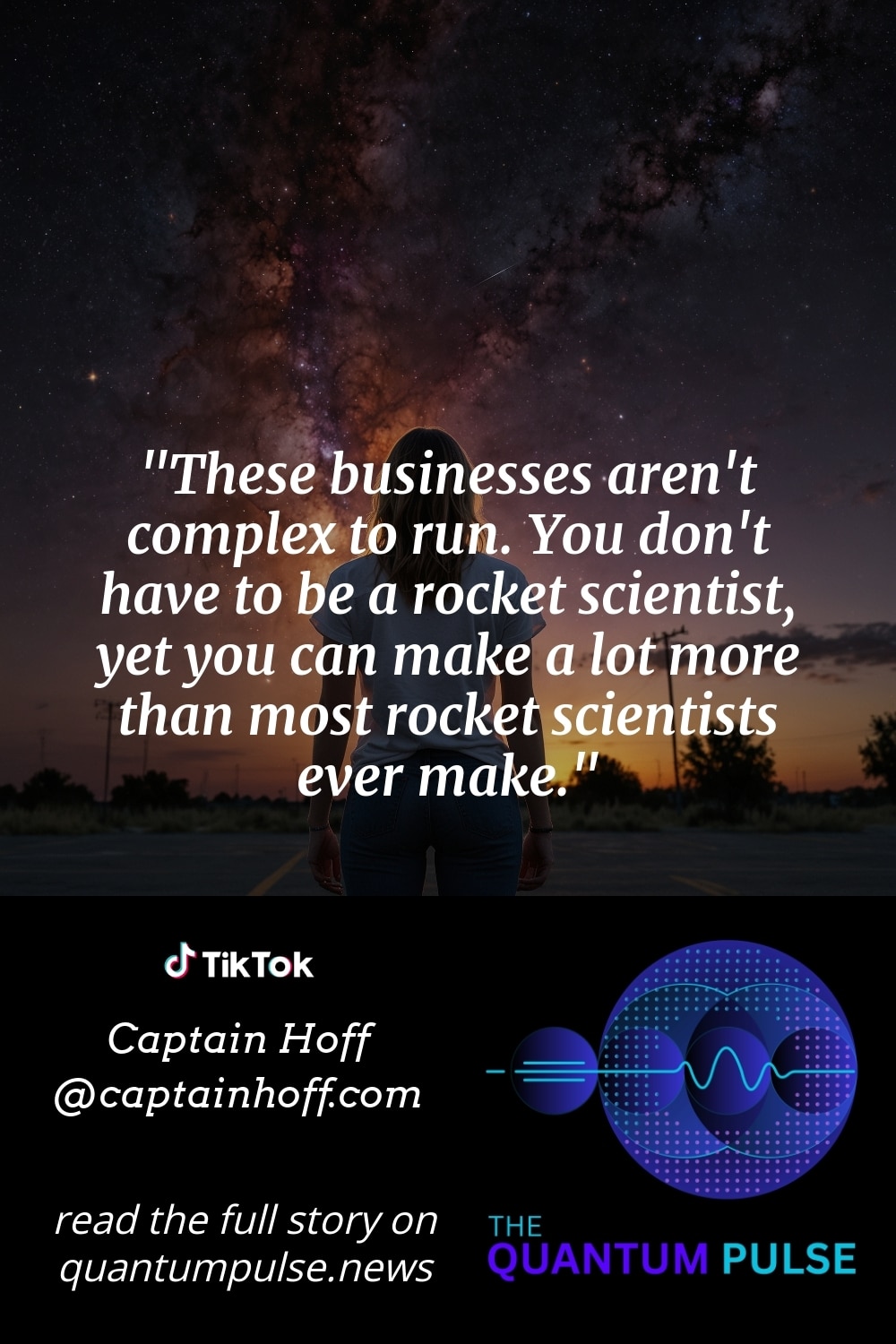 Pinterest Image These businesses aren't complex to run. You don't have to be a rocket scientist, yet you can make a lot more than most rocket scientists ever make.