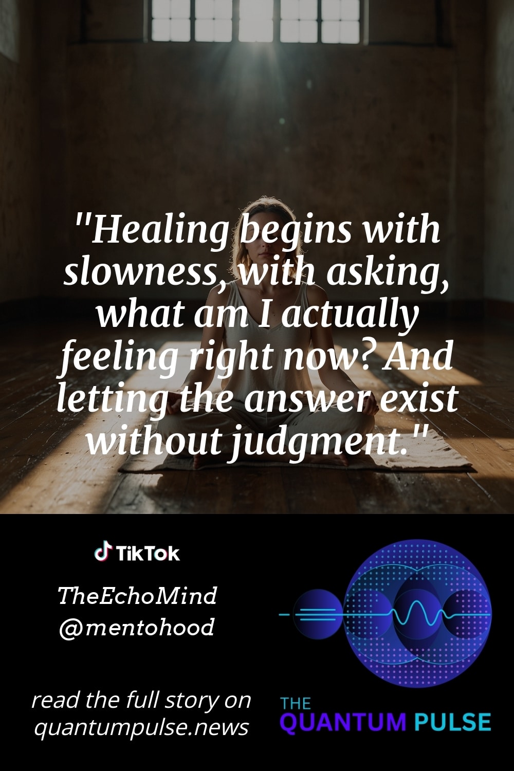 Pinterest Image Healing begins with slowness, with asking, what am I actually feeling right now? And letting the answer exist without judgment.