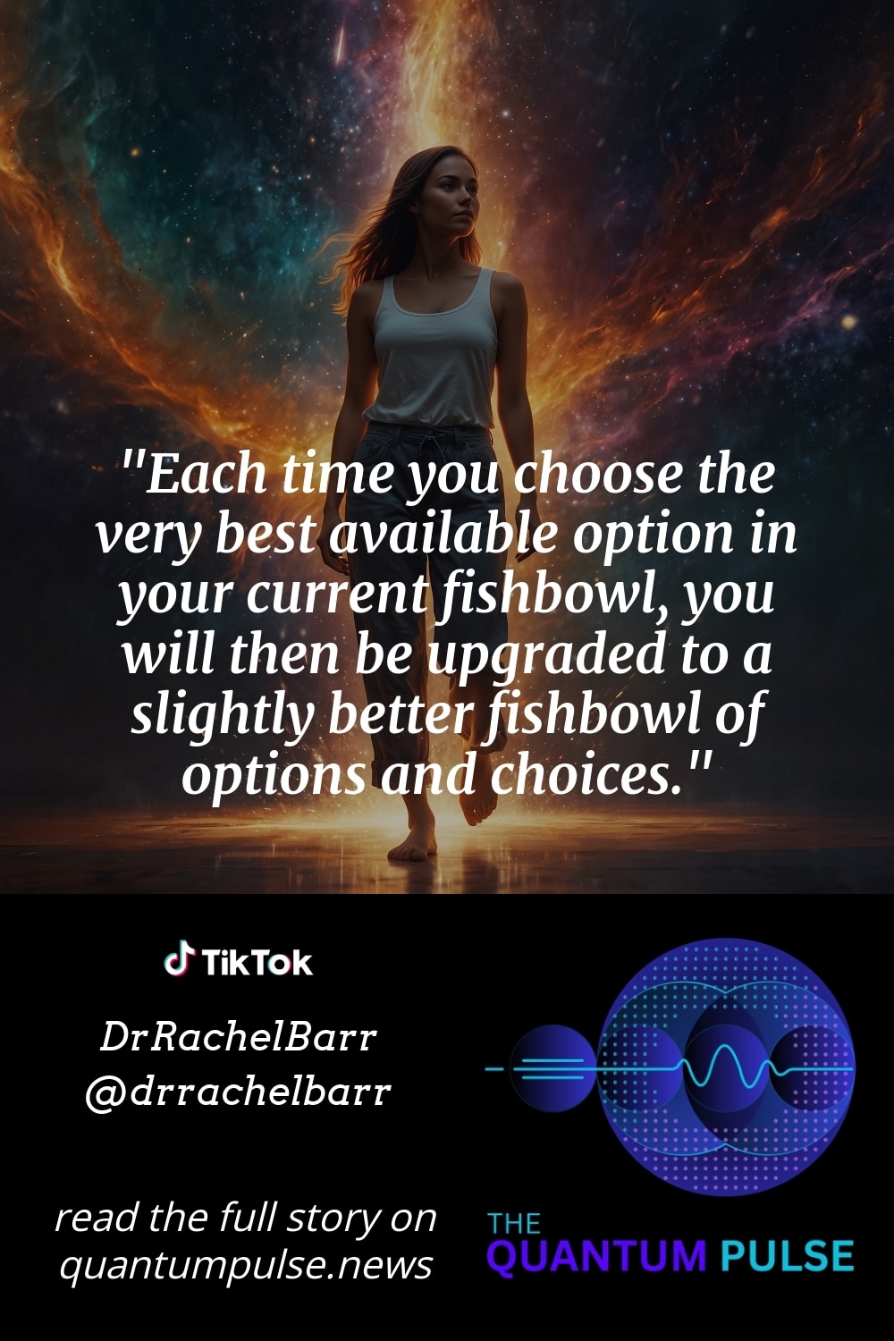 Pinterest Image Each time you choose the very best available option in your current fishbowl, you will then be upgraded to a slightly better fishbowl of options and choices.