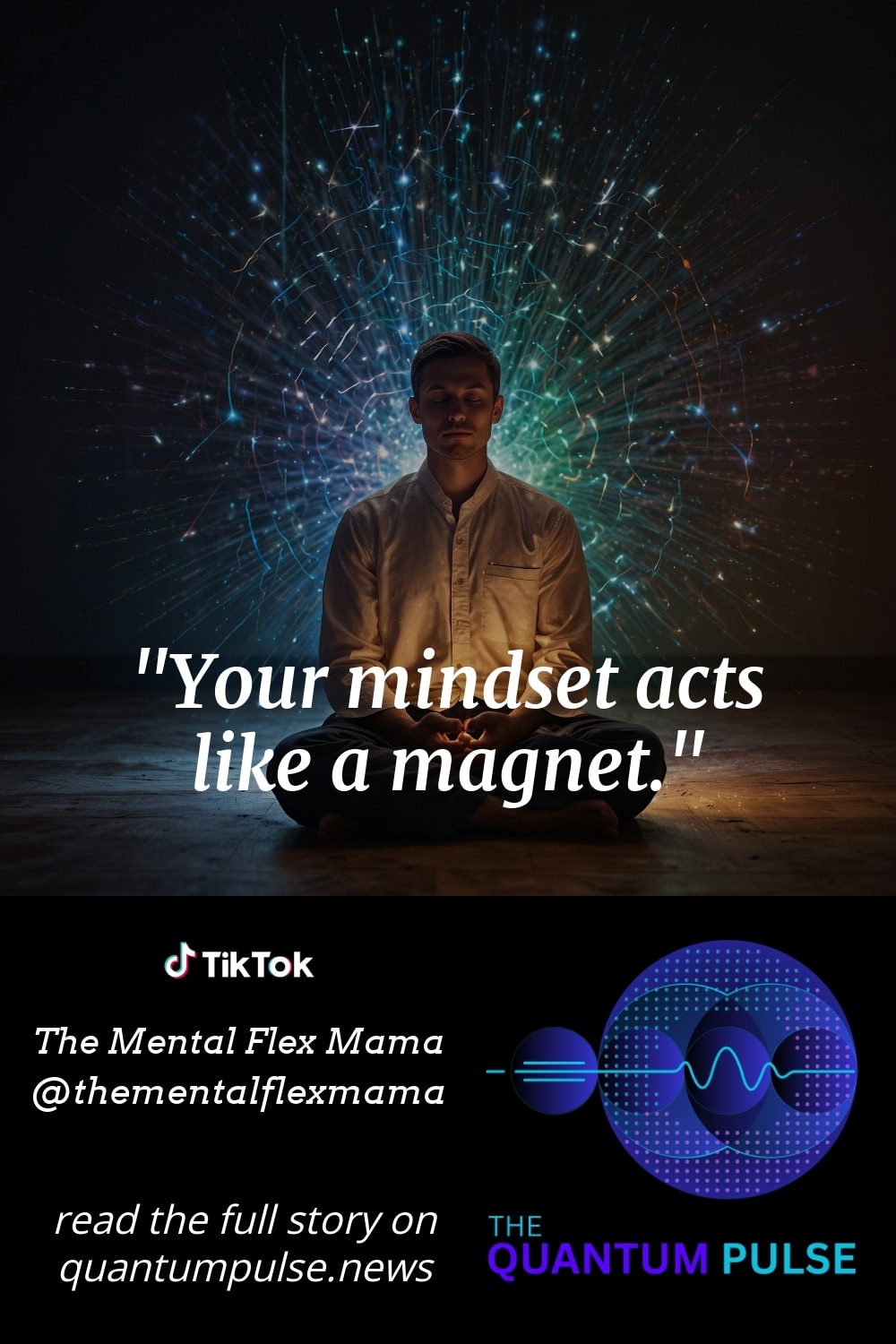 Pinterest Image Your mindset acts like a magnet.