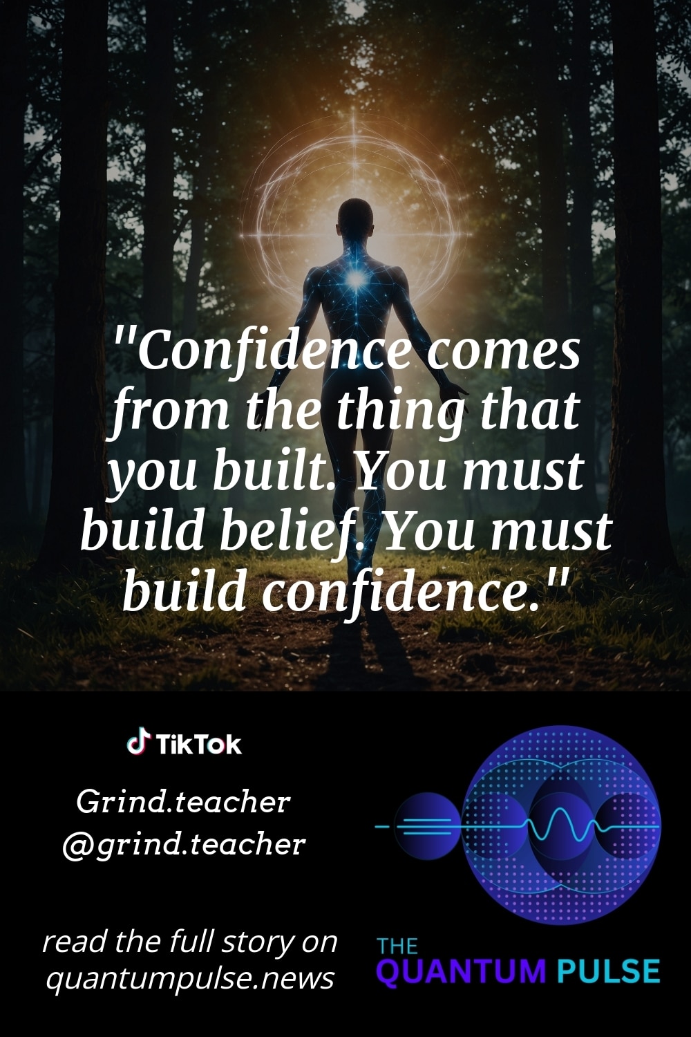 Pinterest Image Confidence comes from the thing that you built. You must build belief. You must build confidence.