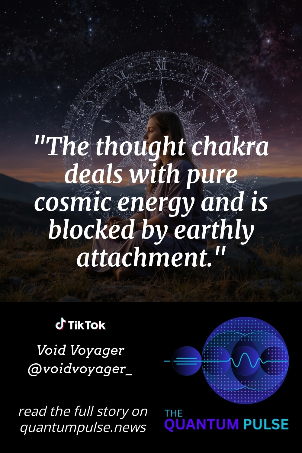 Pinterest Image The thought chakra deals with pure cosmic energy and is blocked by earthly attachment.